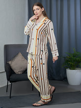Linear Luxe Polka Stripe Sleepwear Set