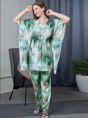 Celestial Mist Kimono Sleepwear Set