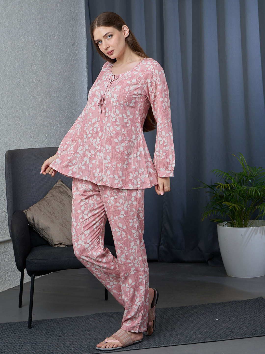 Blush Botanica Luxe Pyjama Set