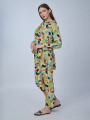 Golden Aura Co-ord Set