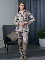 Ivory Noir Artisan Print Co-ord Set