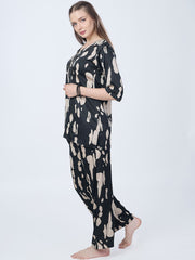 Noir Tusk Pyjama Set