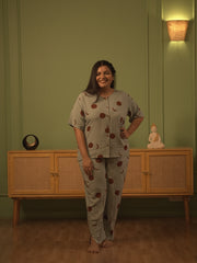 Mint Moon Print Lounge Set
