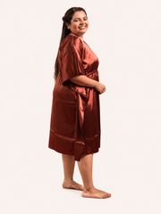 Satin Kaftan Nightgown