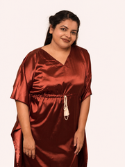 Satin Kaftan Nightgown