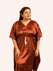 Satin Kaftan Nightgown