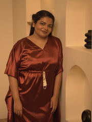 Satin Kaftan Nightgown