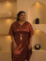 Satin Kaftan Nightgown
