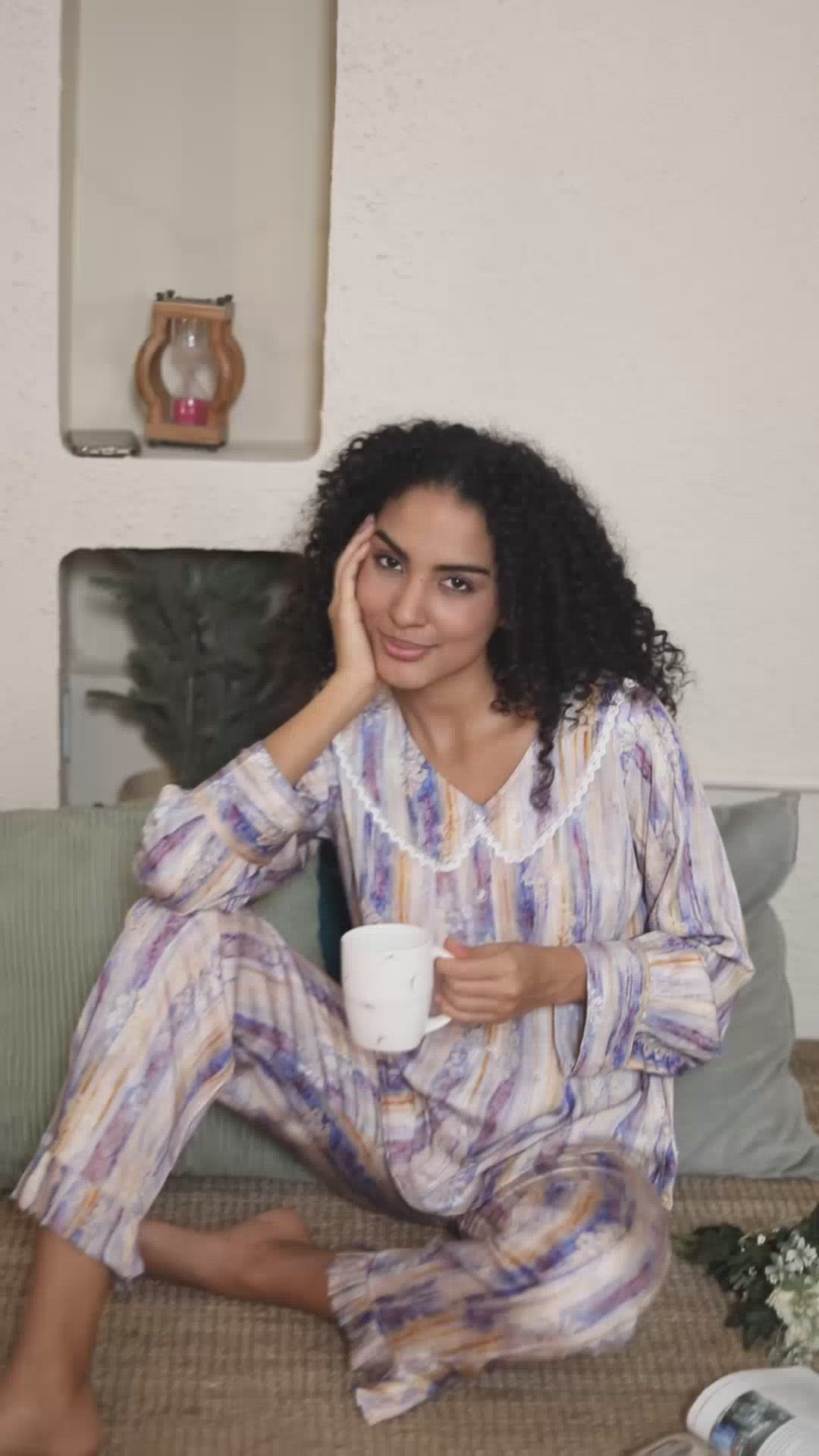 Dandelion Breeze Night Suit