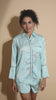 Aqua Geode Glimmer Shorts Suit